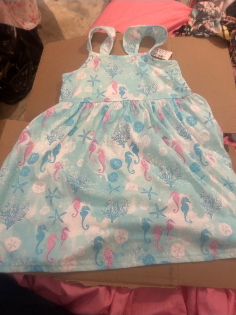 NWT Sz 5t seahorse dress by children’s place